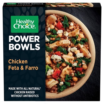 Healthy Choice Frozen Chicken Feta & Farro Power Bowls - 9.5oz