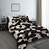 Various Bright Patterns Print Quilt Set Fade Resistant Queen Size 3 Pieces Exquisite Design Lightweight Quilt 1 Comforter and 2 Pillowcases - 3 of 4