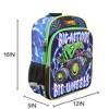 Hot Wheels Big Actions Big Wheels Monster Truck 16” Backpack - 2 of 4