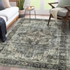 Washable Area Rug – Boho Large Vintage Soft Rug, Non-Slip Dining Room & Living Room Carpet, Bedroom, Entryway, Kitchen & Department Floor Mat - 2 of 4