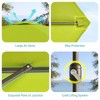 Sonkuki 7.5 ft Outdoor Patio Market Umbrella w/ Crank, Push Button Tilt,  UV-Resistant Canopy - 4 of 4