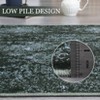 Washable Area Rug, Non Slip Low Pile Soft Accent Indoor Floor Carpet for Dining Room Office Entryway Kitchen - 4 of 4