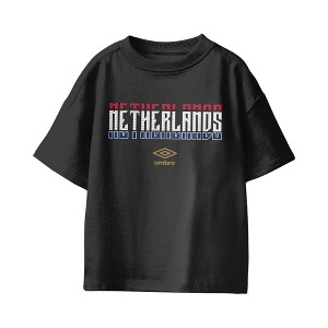Umbro Kids Netherlands Stacked Soccer T-Shirt : Target