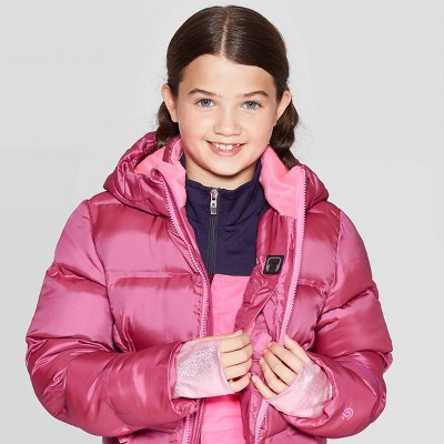 Girls champion puffer store jacket