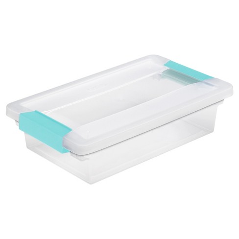 Utility Storage Tubs And Totes Small Clip Box Blue Room Essentials