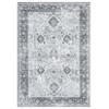 Area Rugs Vintage Distressed Living Room Rug Traditional Medallion Floral Print Rug Non Slip Bedroom Rug - 3 of 4