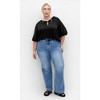 Women's Plus Size Alyssia Top - black | CITY CHIC - image 2 of 4