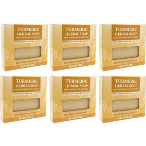 Plantlife Turmeric Bar Soap – Moisturizing, Soothing, Handcrafted, Plant-Based – Made in California, 4.5oz - 1 of 4