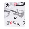 Lambs & Ivy Rock Star Musical Instruments 100% Cotton Fitted Crib Sheet - White - 3 of 4