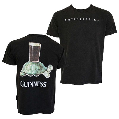 Adult Guinness Anticipation Black Tee Shirt