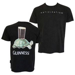 Adult Guinness Anticipation Black Tee Shirt - 1 of 2