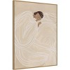 32" x 42" Delilah Dancing by Urban Road Framed Canvas Wall Art Print - Amanti Art: Modern Decor, Earth Tones - 2 of 4