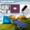 Docred Folding Camping Cot with Mattress & Carry Bag for Adults, Heavy Duty Outdoor Bed with 1200D Oxford - 2 of 4