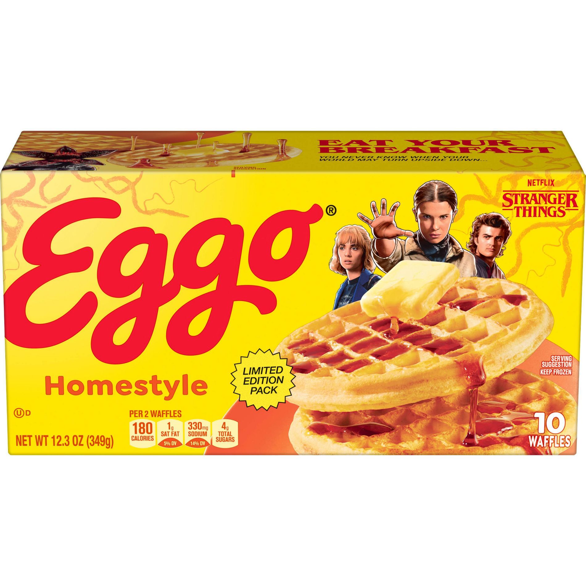 Eggo Frozen Waffles Homestyle - 12.3oz/10ct