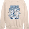 Women's - Spongebob Squarepants - Bikini Bottom Surf Lightweight French Terry Wide Neck Long Sleeve Shirt - 2 of 4