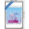Trends International Peanuts: Comfort & Security - Happiness Is Framed Wall Poster Prints - 3 of 4