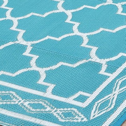 light blue/white