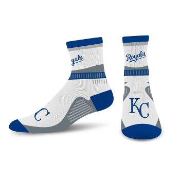 MLB Kansas City Royals Large Quarter Socks