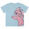 Ladies Lilo and Stitch Shirt - Ladies Classic Lilo and Stitch Embroidery Tee - Disney Lilo and Stitch Front and Back T-shirt - 2 of 4