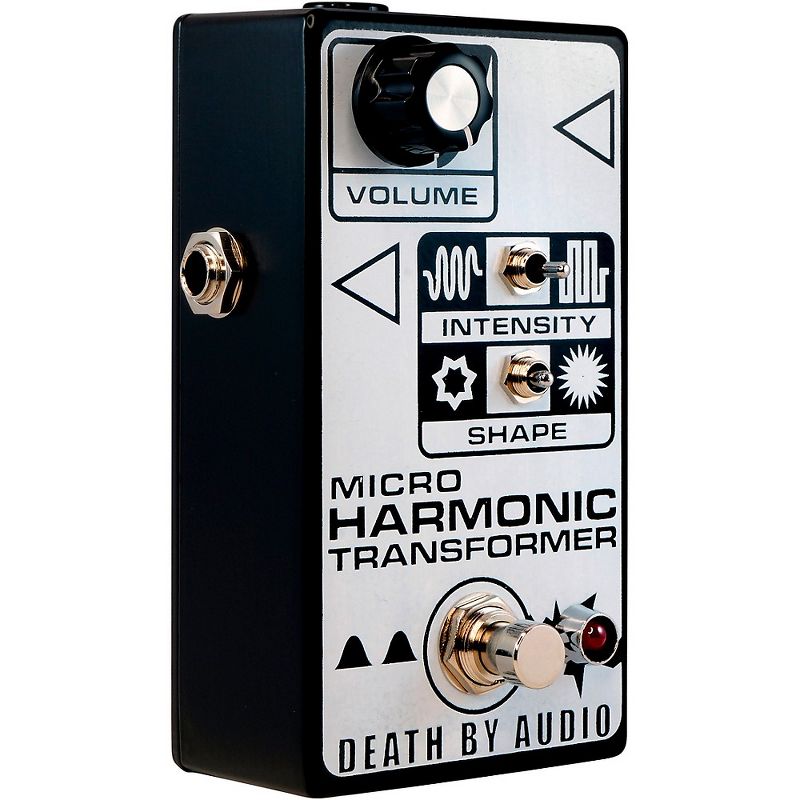 Death by Audio Micro Harmonic Transformer Fuzz Effects Pedal Black and White, 3 of 6