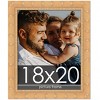 PosterPalooza | 18x20 Modern Bamboo Picture Frame, UV Acrylic, 5 Finishes - 2 of 4
