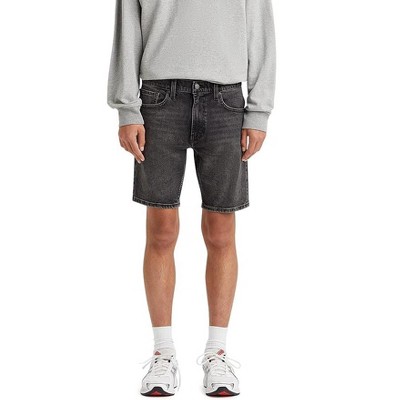 Levi's Men's 412 Slim Fit Shorts - Wax on Wax Off Black