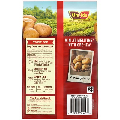 Oreida Gluten Free Frozen Potatoes O'brien With Onions And Peppers 28oz Target