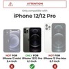 Dexnor for iPhone 12 & iPhone 12 Pro Case with Slide Camera Cover & Adjustable Kickstand & Built-in Screen Protector,Shockproof Cases - 2 of 3