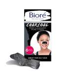 Biore Charcoal Deep Cleansing Blackhead Remover Pore Strips, Nose Strips For Deep Pore Cleansing
