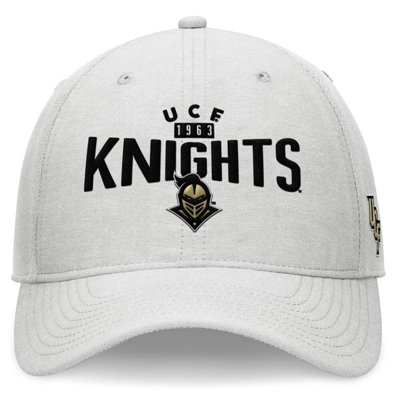 NCAA UCF Knights Unstructured Chambray Cotton Hat - Gray, 2 of 5