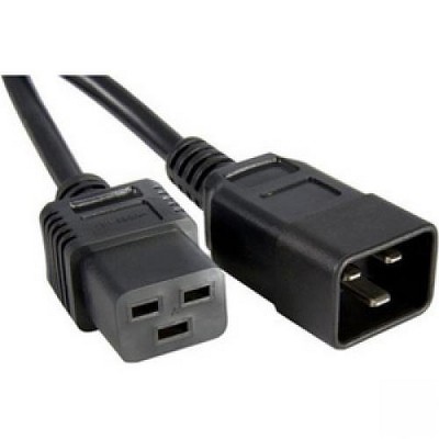 Unirise High End Data Center Rated Power Cord - For Rack - 12 Gauge - 250 V AC / 20 A - Black - 1
