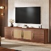 Tribesigns 70.9" TV Stand, Wood Entertainment Center with 6-Tier Storage Shelf, Media Console Television Stands Cabinet for TVs Up to 80 Inches - 2 of 4