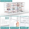 Sorbus Clear Stackable Drawer Storage Organizers - Bathroom, Laundry Room & Home Countertop Drawer System - 3 of 4