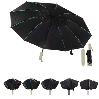 Unique Bargains Reverse Automatic Umbrella with Cover 1 Set