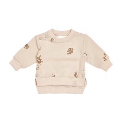 Girl Baby Hi-Low Terry Sweatshirt - OMAMImini
