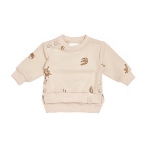 Girl Baby Hi-Low Terry Sweatshirt - OMAMImini - 1 of 3