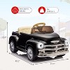 Licensed Chevrolet 12V Ride On Car for Kids 3-5, 2 Speeds, Front &Ear Headlights, Seat Cushion, Music, Parent Remote - 2 of 4