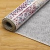 Coucheta Modern Geometric Area Rug Machine Washable Non-Slip Low Pile Carpet for Living Room Bedroom,  Multi-Color & Size - 4 of 4