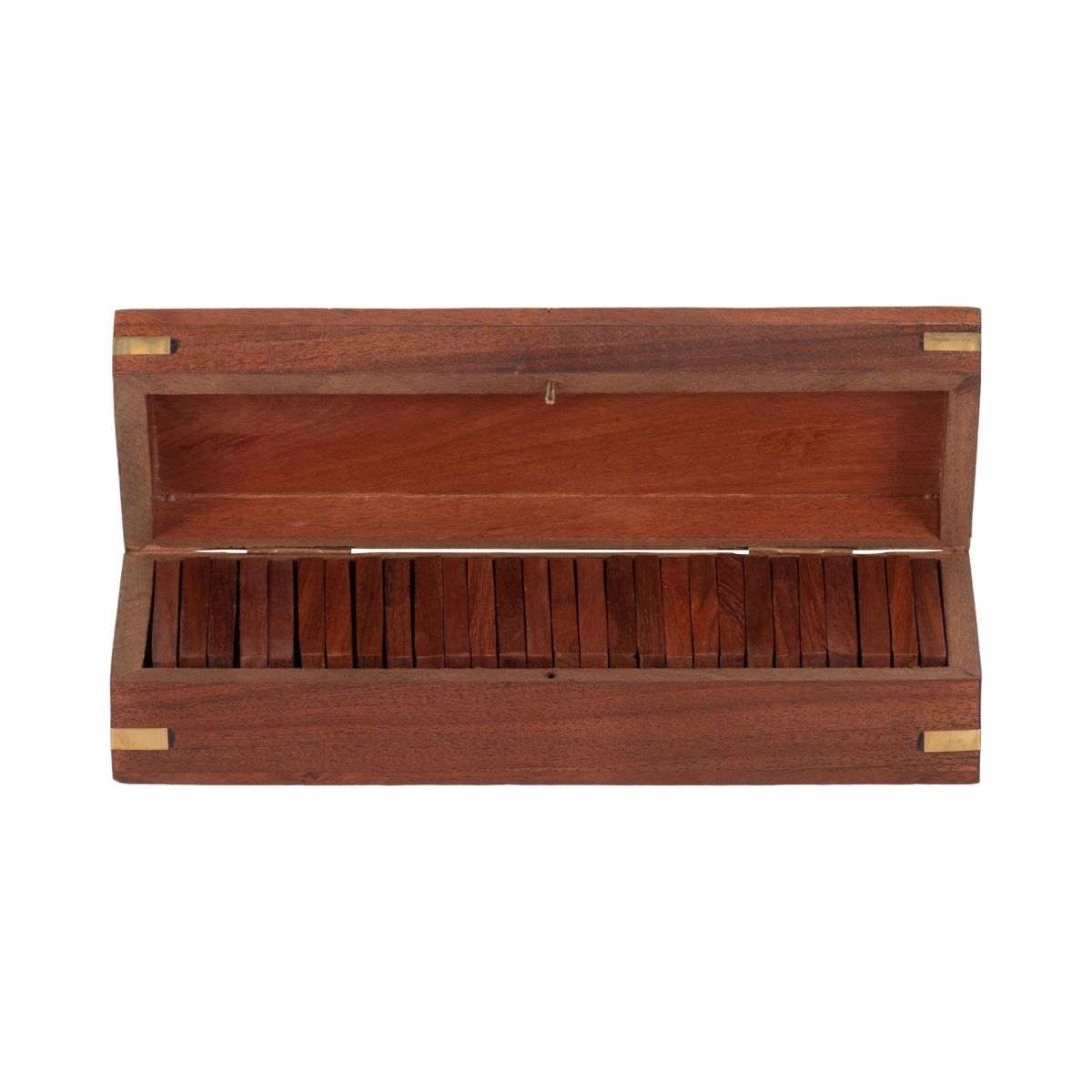 Classic Dominoes Tabletop Game Box - Decorative Game for Family Gatherings or Parties, Coffee Table, and Living Room Decor Game - thumbnail 8