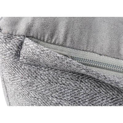 Gray Orthopedic Elevated Chew Resistant Dog Bed