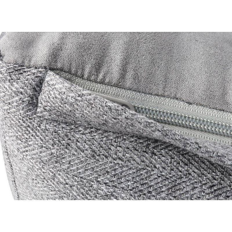 Canine Creations Sofa Rectangle Dog Bed - L - Gray, 3 of 5