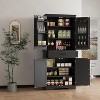 COZONY 72'' Tall Kitchen Pantry Cabinet with Drawer and Adjustable Shelves, Farmhouse Storage Cupboard for Dining Room or Laundry - 4 of 4