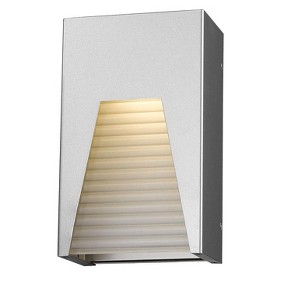 Millennial Collection LED Outdoor Fixture - 6" x 10" - Modern Glass Design - 177 Lumens - 1 of 1