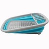 SAMMART 8L (2.11Gallons) Collapsible Dish Drainer with Drainer Board, White/Grey - image 3 of 4