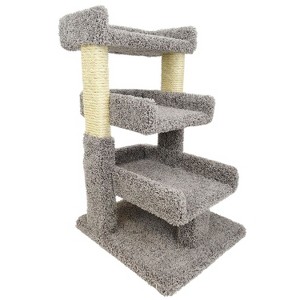 HomeStock Premier Triple Cat Perch, Gray - 1 of 4