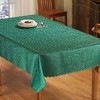 Collections Etc Fancy Scroll Scalloped Edge Festive Tablecloth - 2 of 2