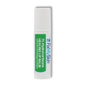 FixMySkin 1% Hydrocortisone Healing Lip Balm – Unflavored, 0.15 oz - 1 of 4