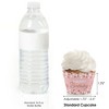 Big Dot of Happiness Pink Rose Gold Birthday - Happy Birthday Party Decorations - Party Cupcake Wrappers - Set of 12 - 3 of 4