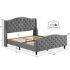 Bed Frame with Headboard and Footboard - 2 of 4