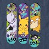 Men's Pokemon Mewtwo, Pikachu, and Psyduck Skateboard Decks T-Shirt - 2 of 4
